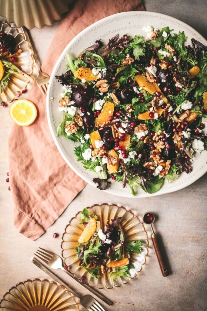 Lemon Arugula Salad with Pine Nuts