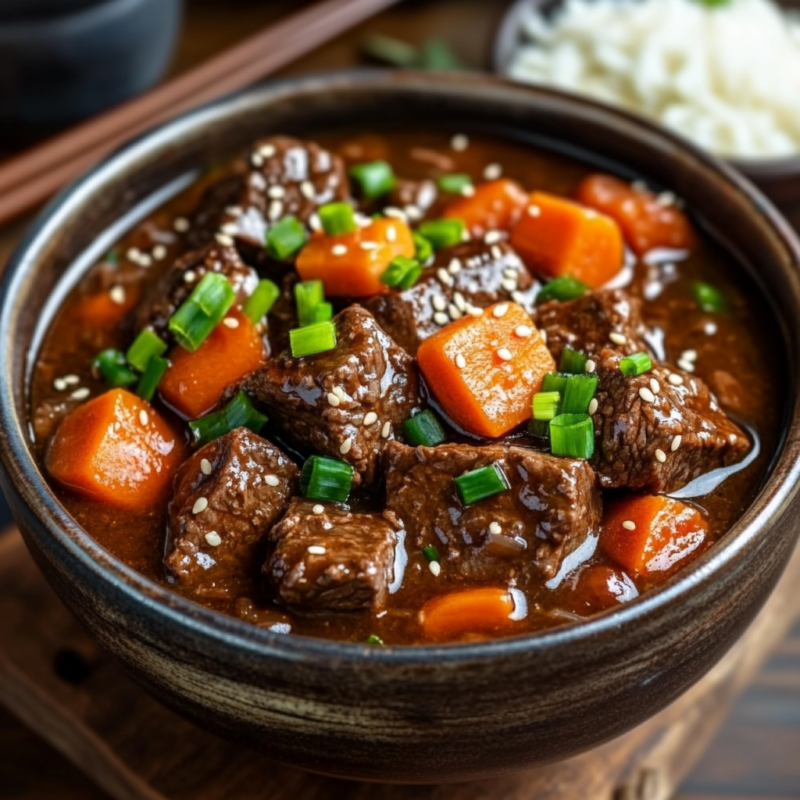 Asian-Inspired Beef Stew