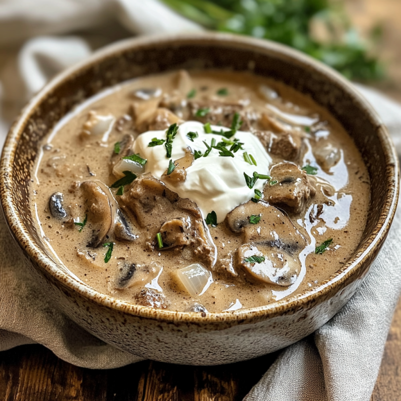 Beef Stroganoff Stew