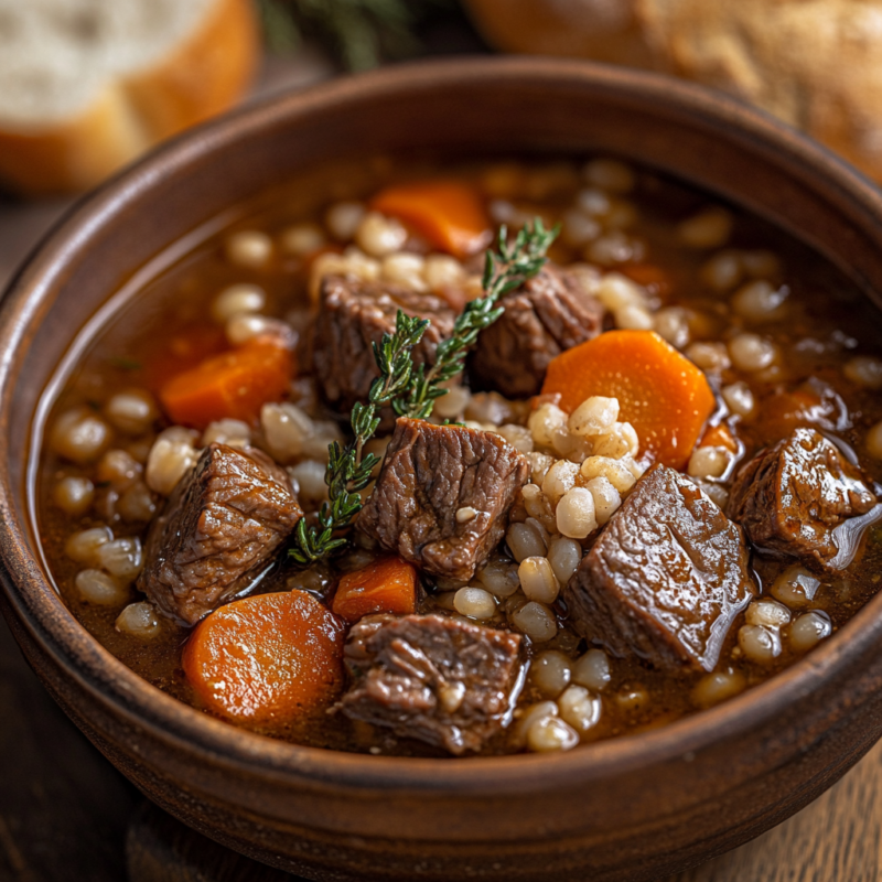 Beef and Barley Stew