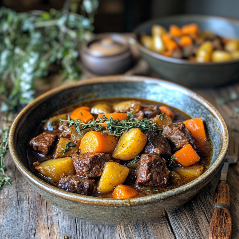 Classic Slow Cooker Beef Stew