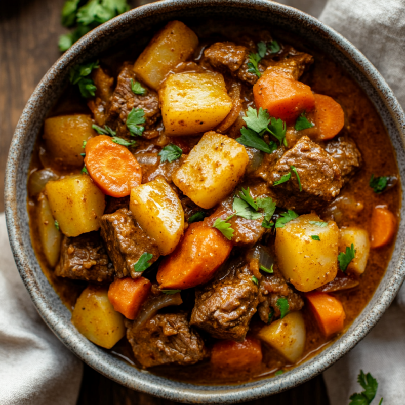 Coconut Curry Beef Stew