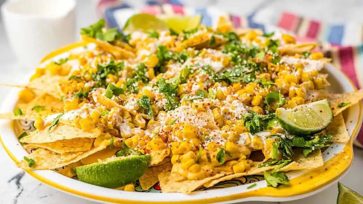 Elote Mexican Street Corn Nachos