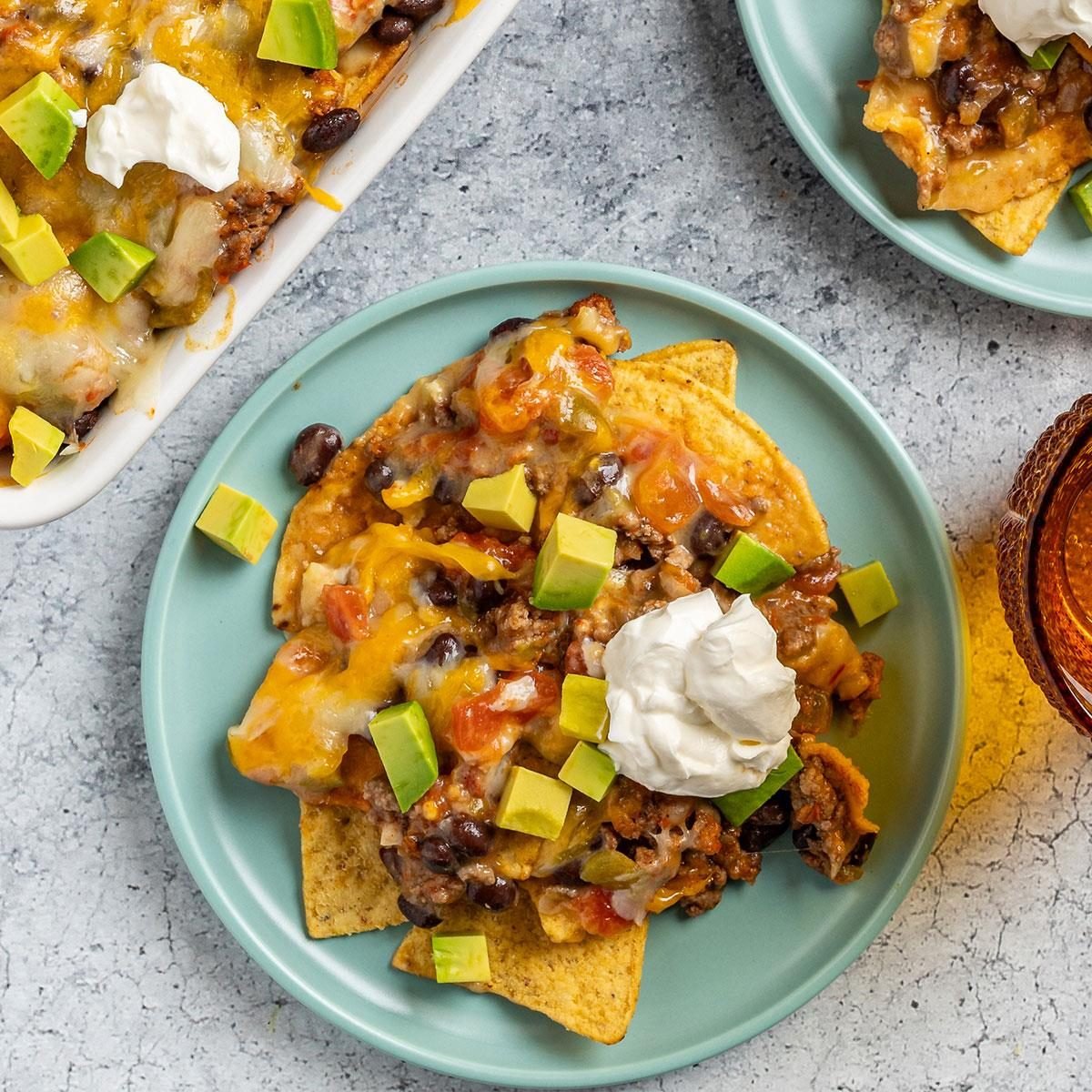 Cheesy Fiesta Beef Casserole