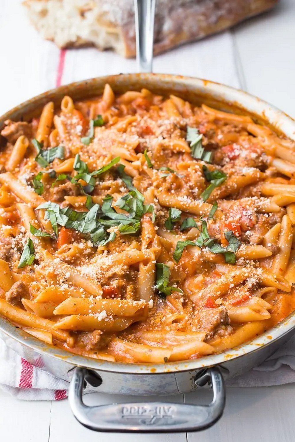 One-Pot Creamy Sausage Pasta Recipe