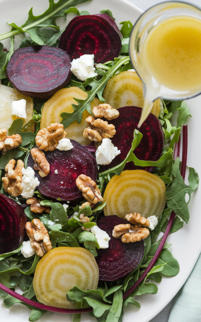 Anti-Inflammatory Beetroot and Arugula Salad