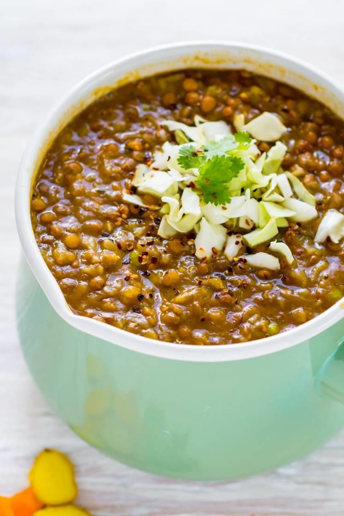 Cabbage and Lentil Soup