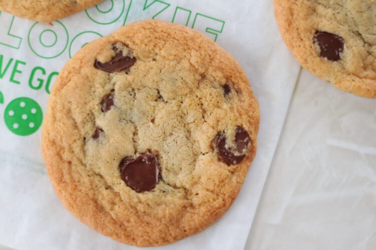 Copycat Subway Chocolate Chip Cookies