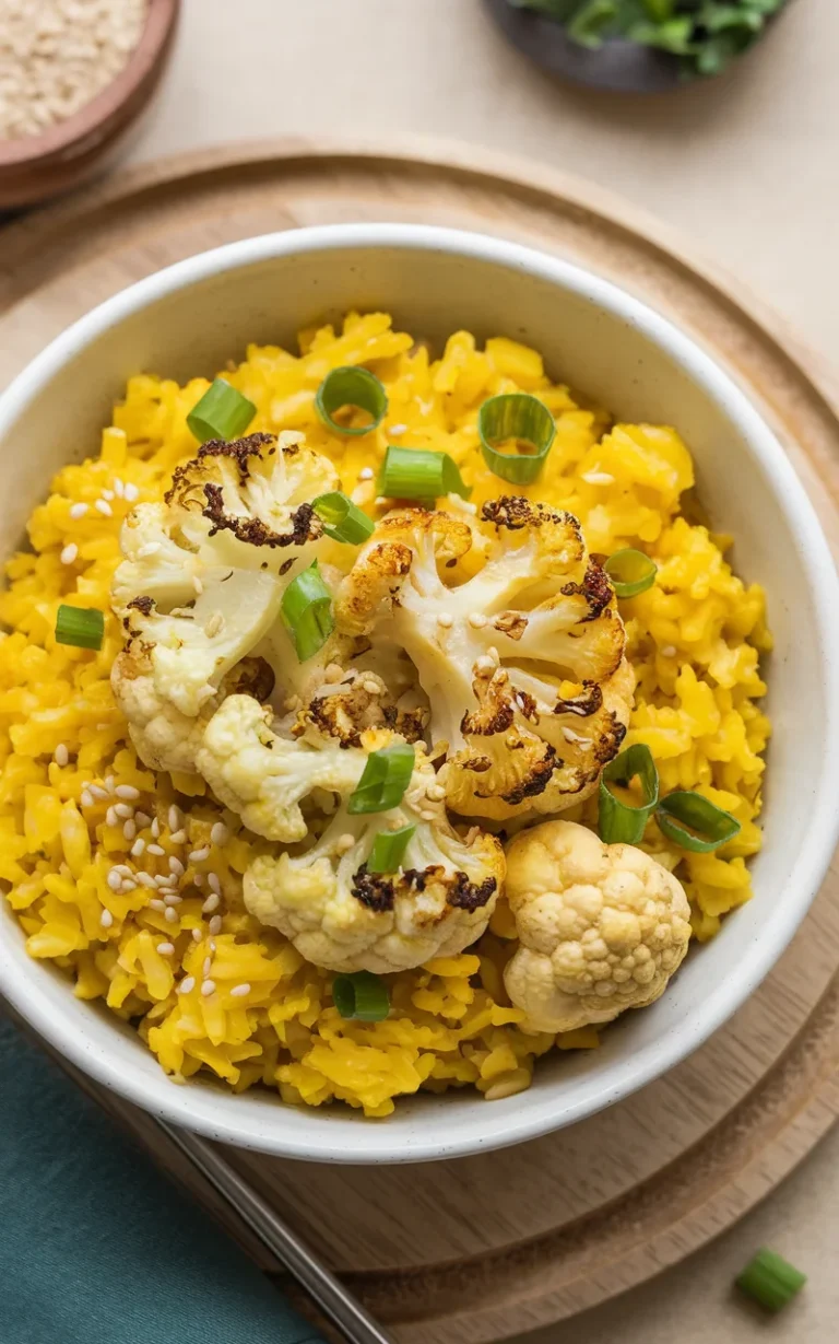 Anti-Inflammatory Cauliflower and Turmeric Rice