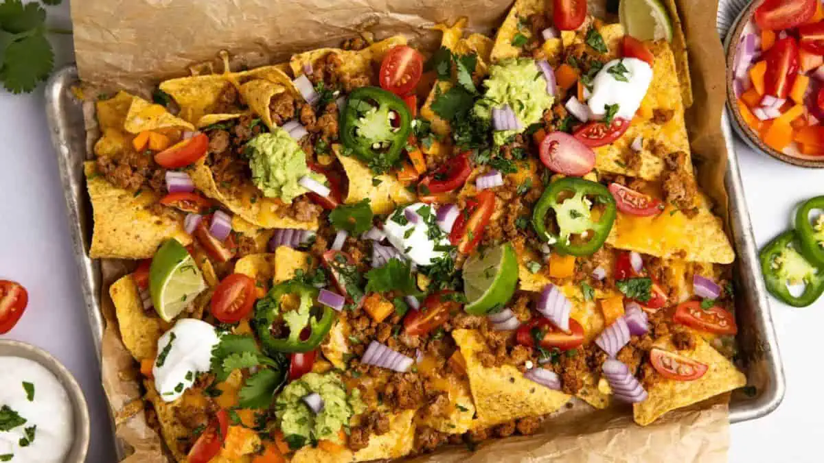 Ground Turkey Nachos