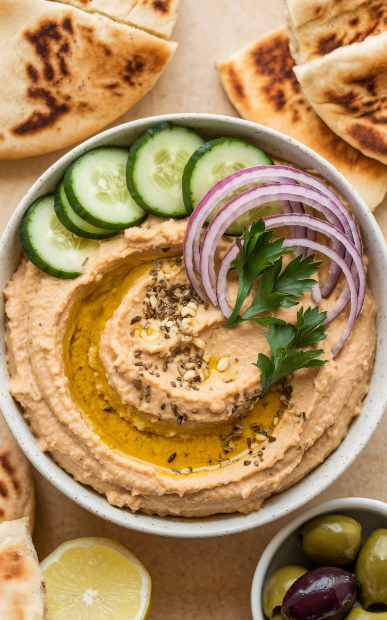 Mediterranean Hummus Bowl