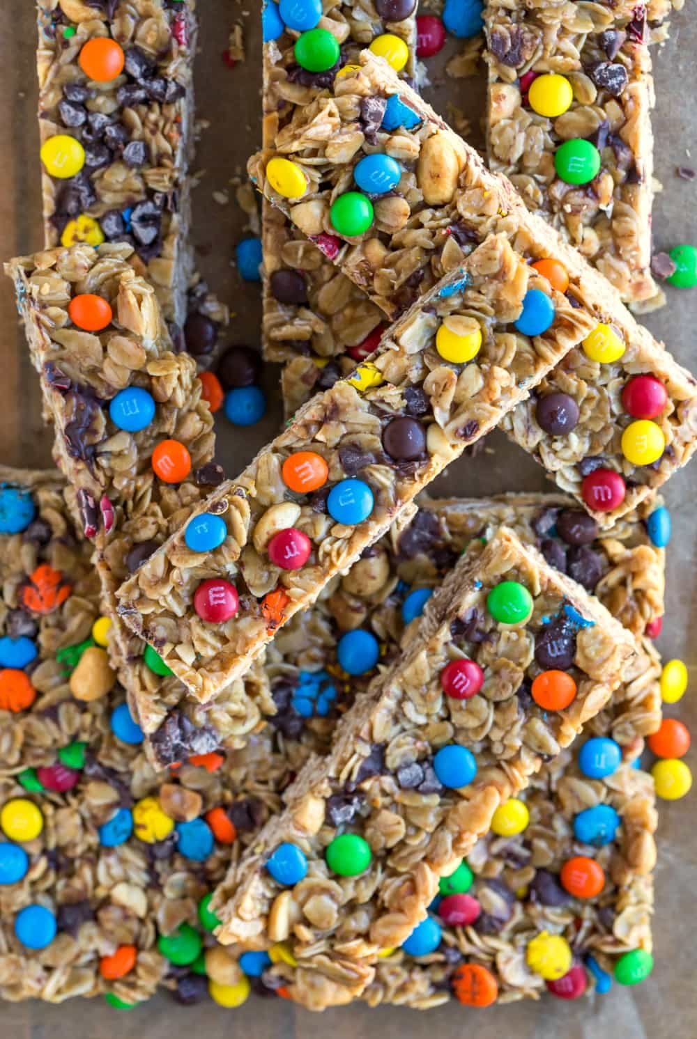 M&M Homemade Granola Bars