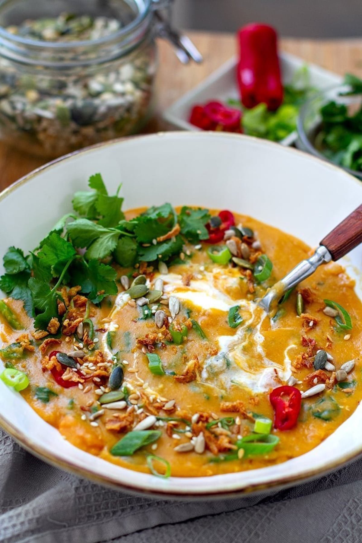 Thai Red Lentil Soup