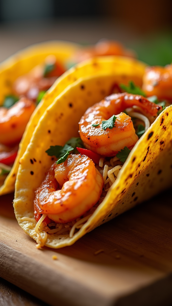 Fiery Chipotle Shrimp Tacos