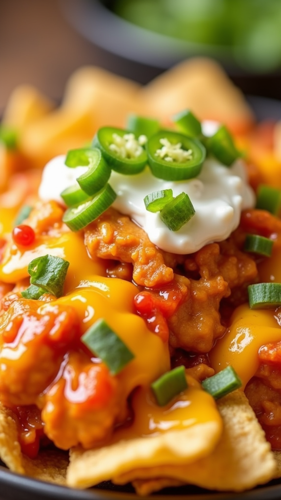 Buffalo Chicken Loaded Nacho Recipes