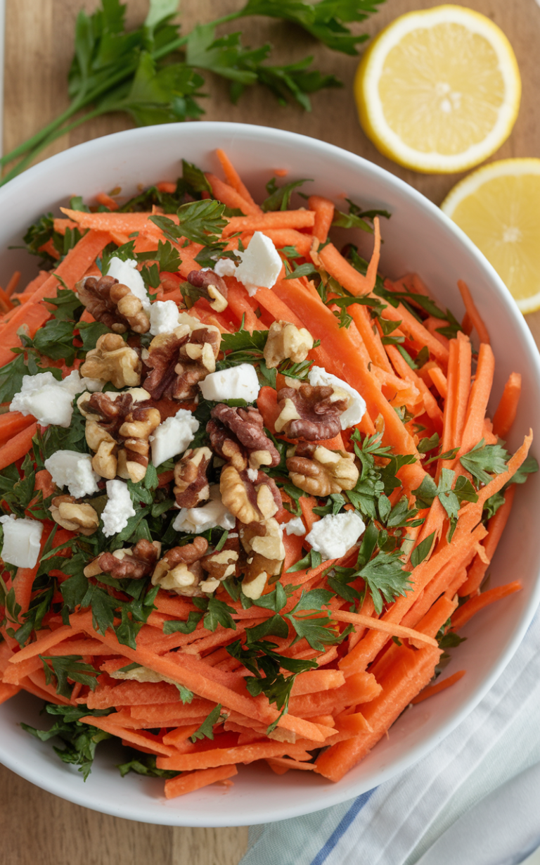 Mediterranean Carrot and Parsley Salad