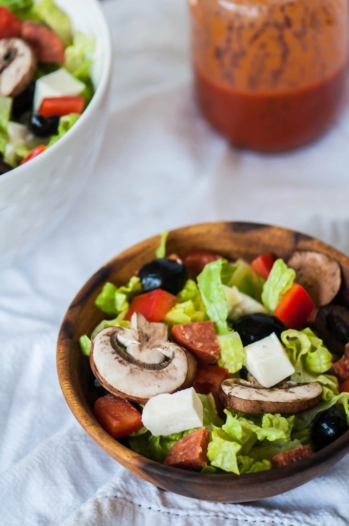 Pizza Chopped Salad - Meg's Everyday Indulgence