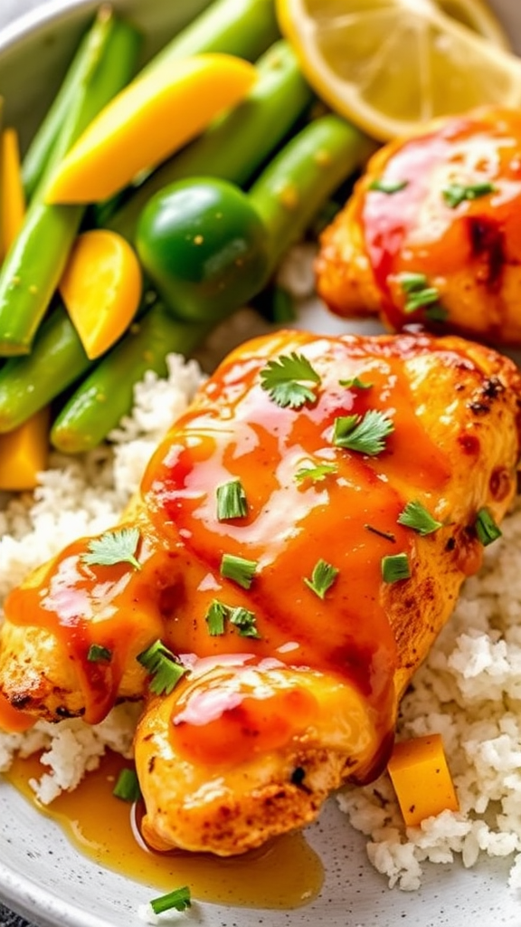 Mexican Spicy Mango Jalapeno Chicken Recipe