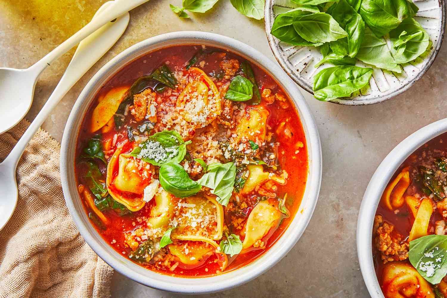 Tortellini Soup by Southern Living