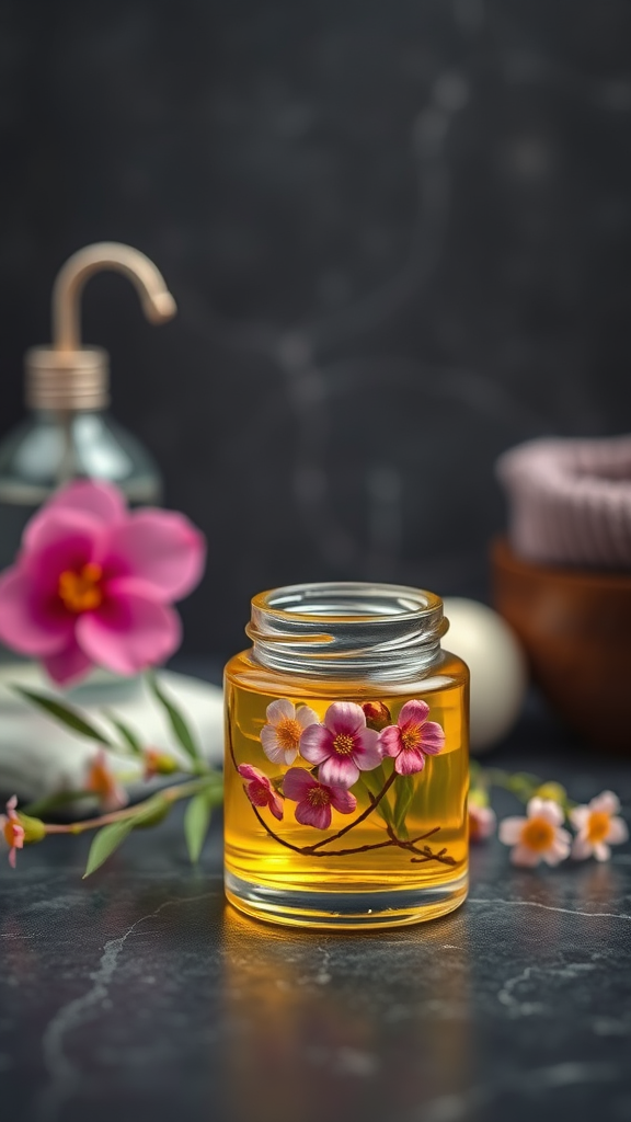 Soothing DIY Hair Oil for Curly Hair