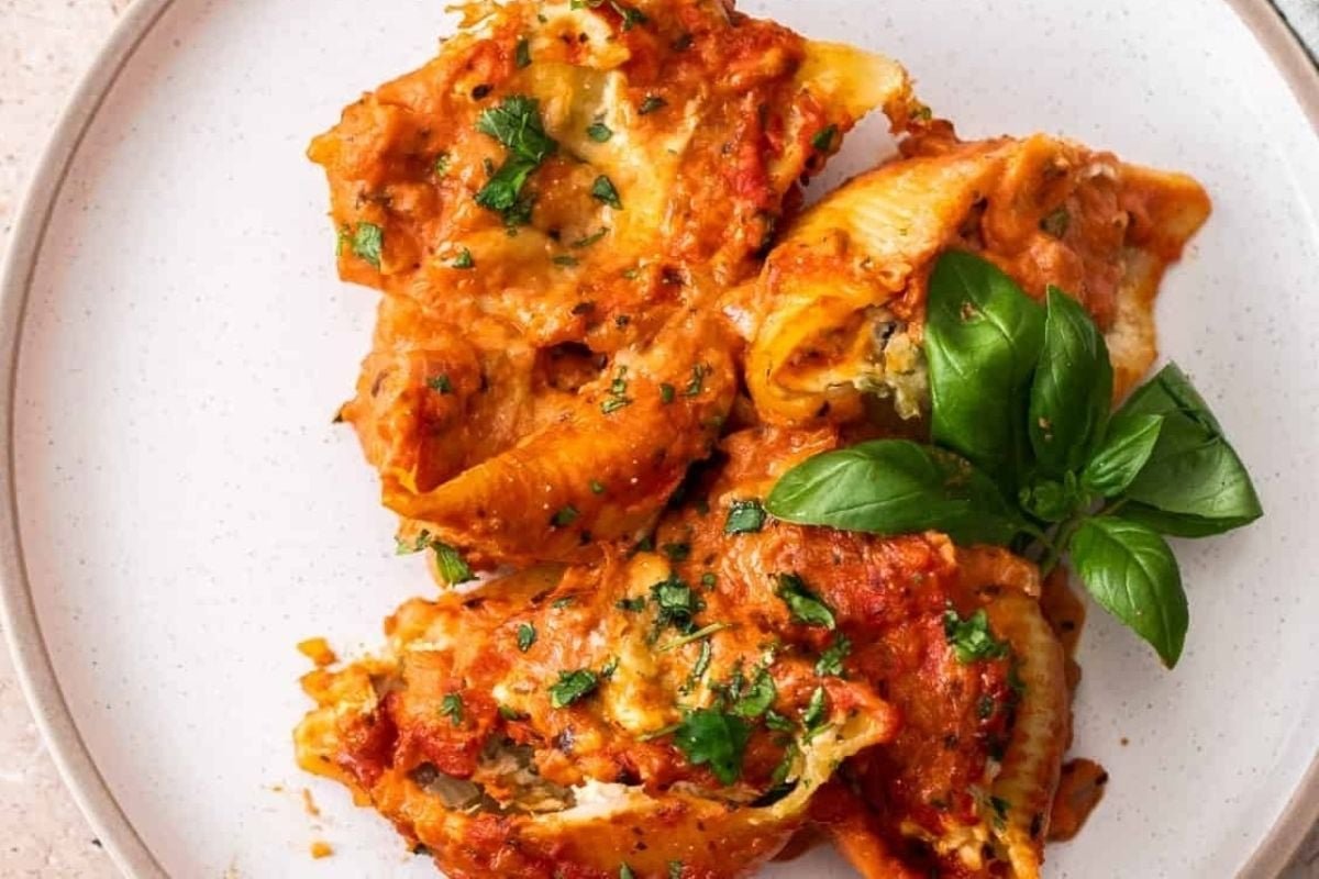 Baked Tuna Pasta Shells