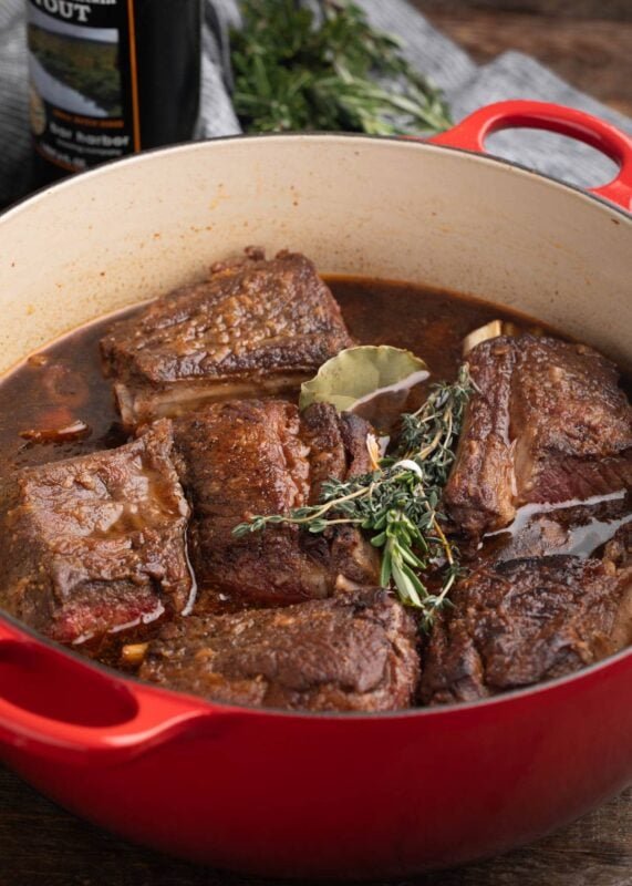 Stout Beer-Braised Short Ribs