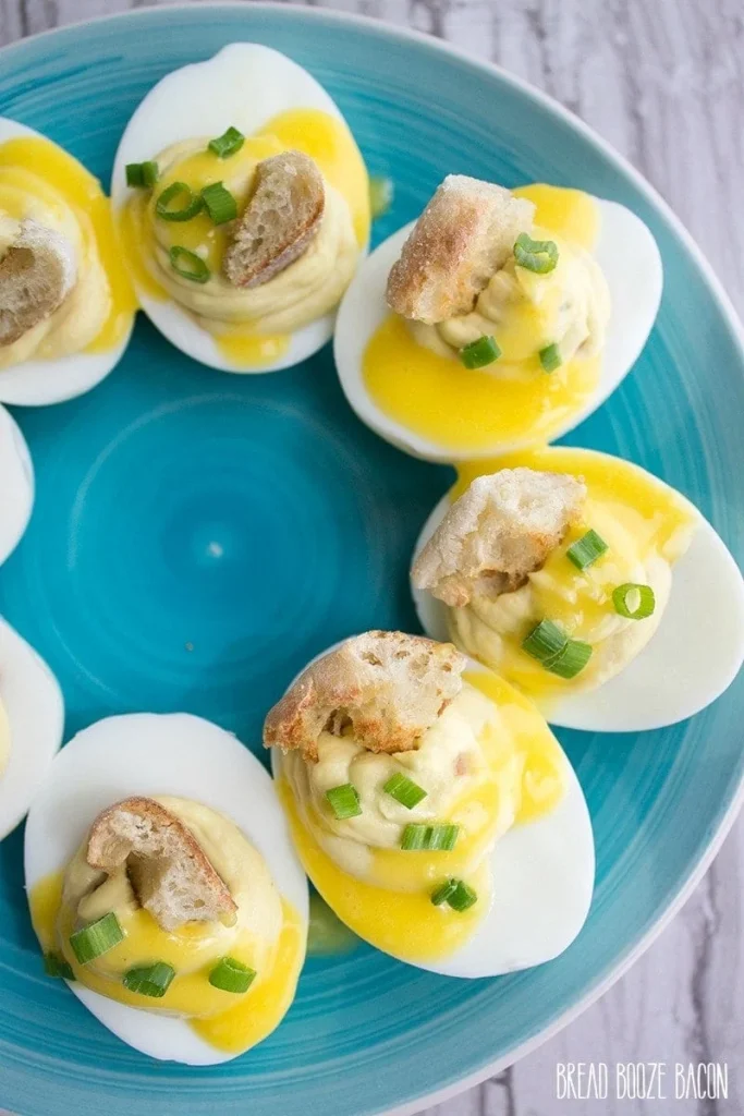 Deviled Eggs Benedict