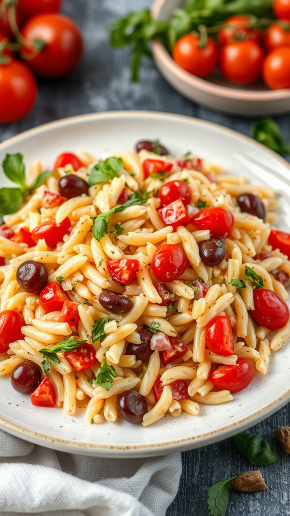 10 Delicious Pasta Salads with Fresh Veggies