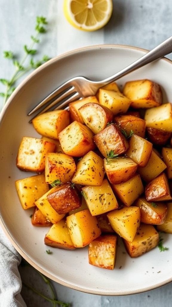 The Best Ever Greek Lemon Potatoes