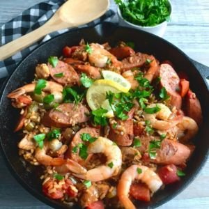 Cast Iron Jambalaya