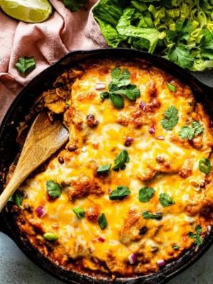 Chicken Enchilada Skillet