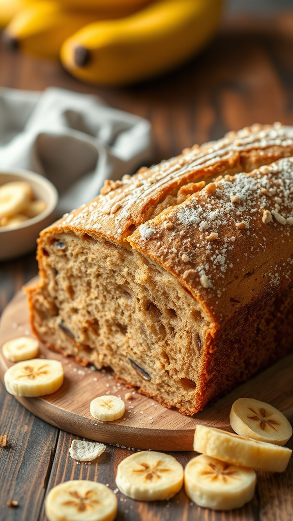 Chocolate Chip Banana Sweet Bread