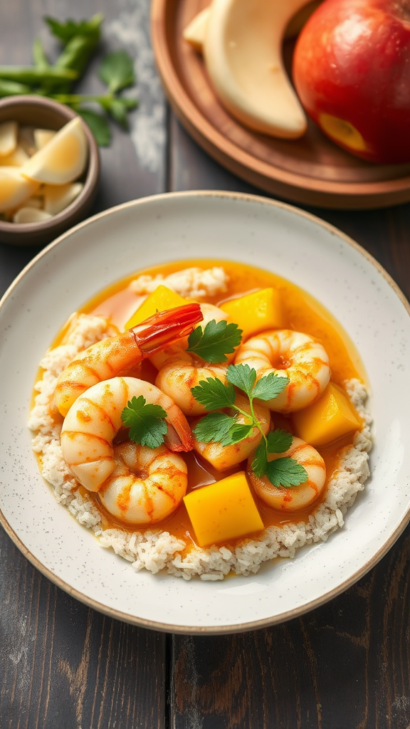 Flavorful Prawn and Mango Curry