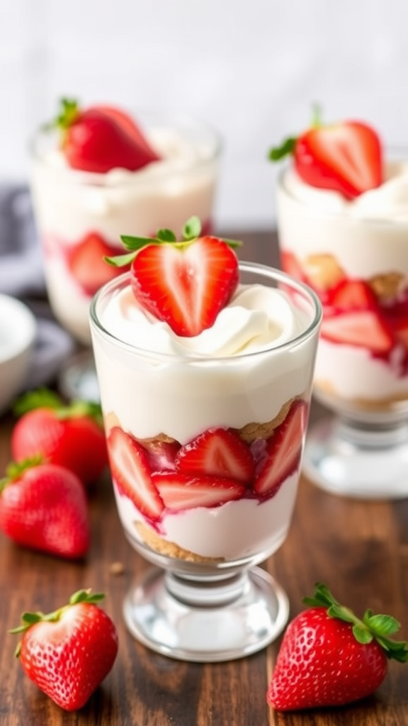 12 Best No-Bake Strawberry Desserts