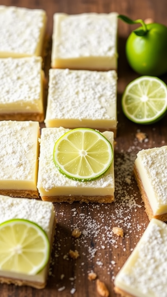 Classic Key Lime Pie Bars