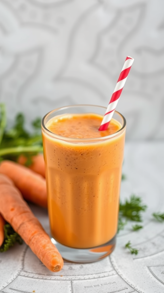 Anti-Inflammatory Papaya-Carrot Smoothie