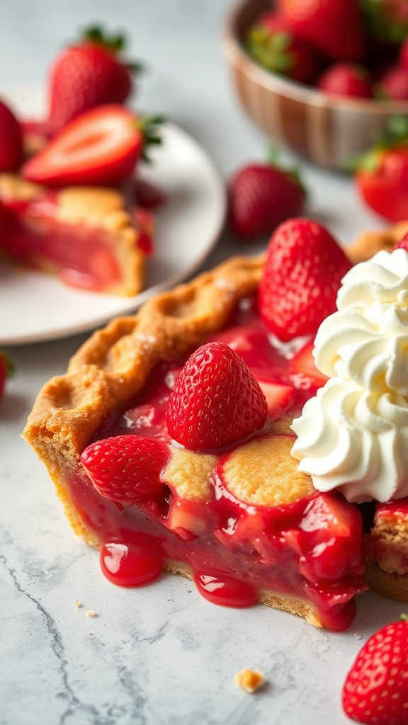 Old-Fashioned Strawberry Rhubarb Pie