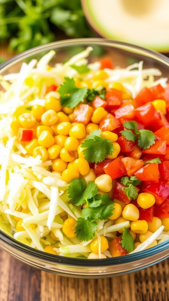 Spicy Mexican Cabbage Salad