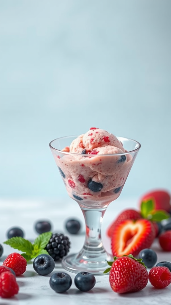 Mixed Berries Sorbet