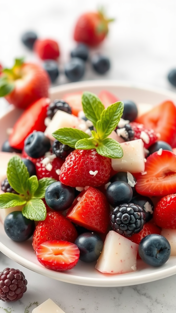Sweet Berry Fruit Salad