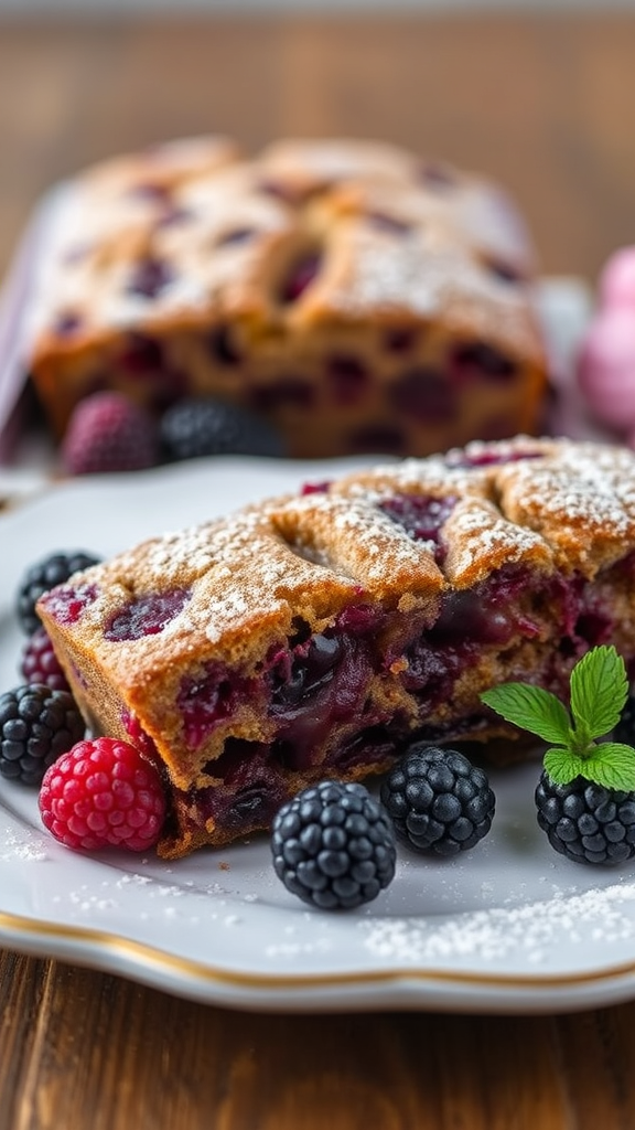 Yummy Blackberry Sweet Bread