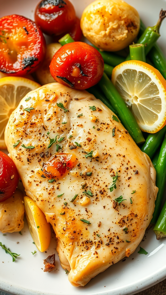 Lemon Herb Chicken and Vegetables