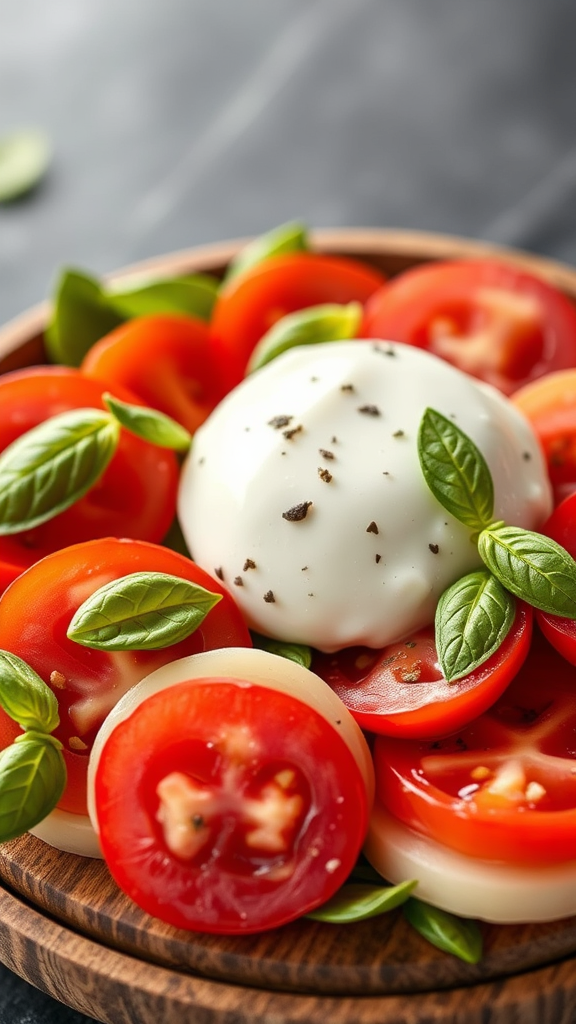 Caprese Salad with Burrata