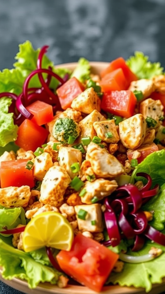 Easy Southwest Chicken Salad