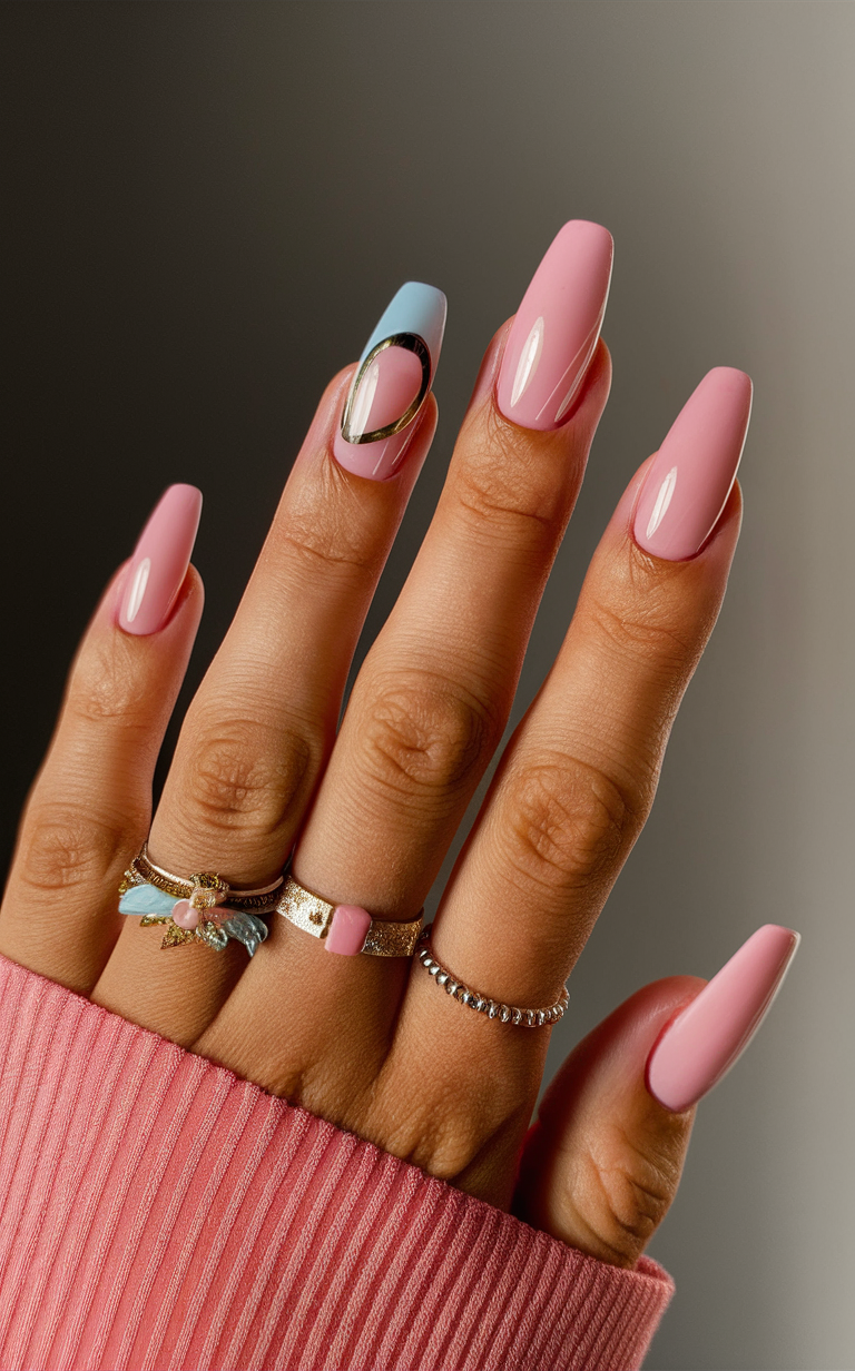 25 Summer Pink Nails