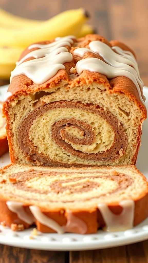 Easy Banana Bread Swirl Recipe