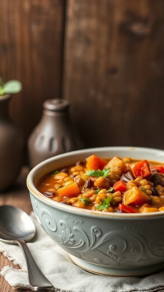 30-Minute Vegetable Lentil Stew