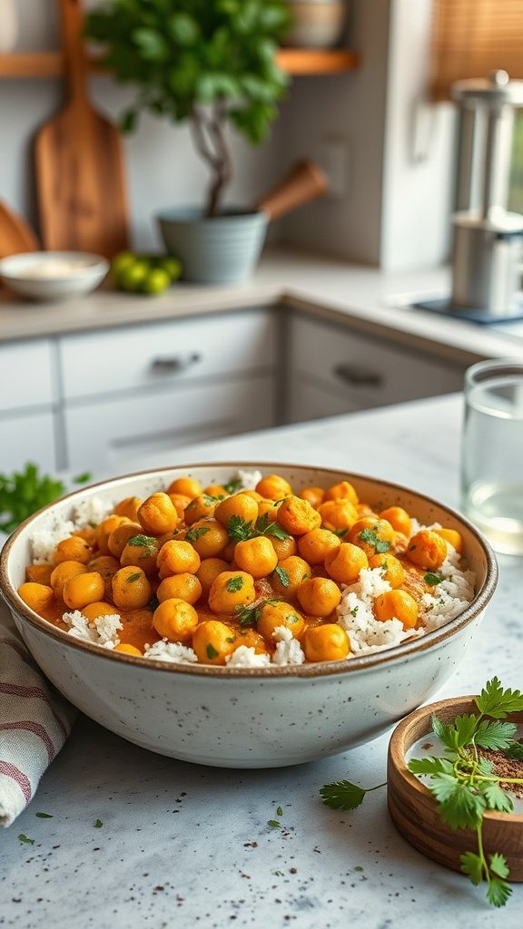 Chickpea Coconut Curry