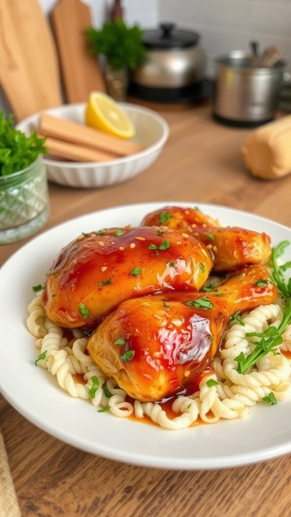 Slow Cooker Honey Garlic Chicken