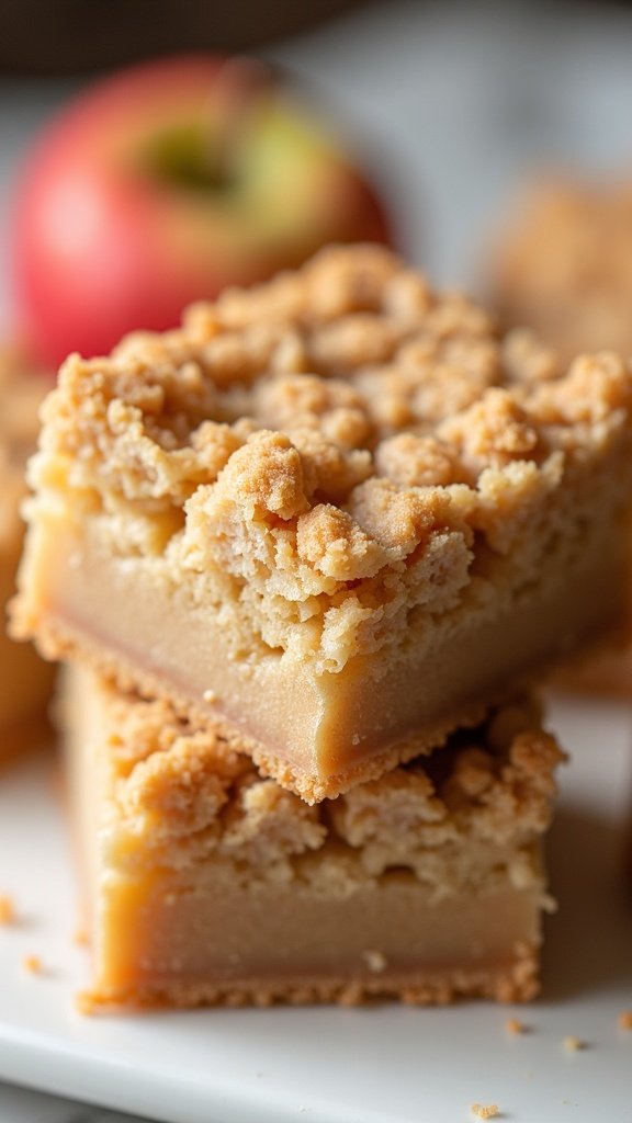 Apple Cinnamon Crumble Treats